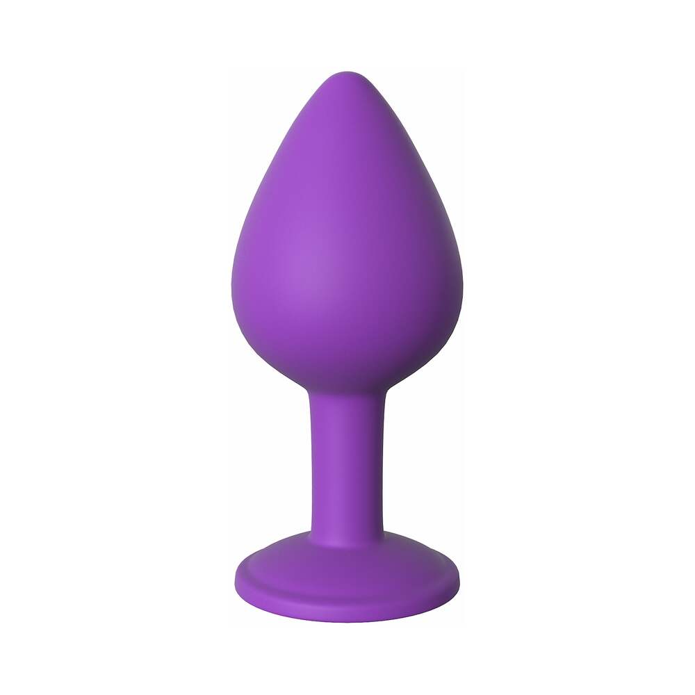 Fantasy For Her Silicone Her Little Gem Medium Plug Purple - Fantasies Boutique