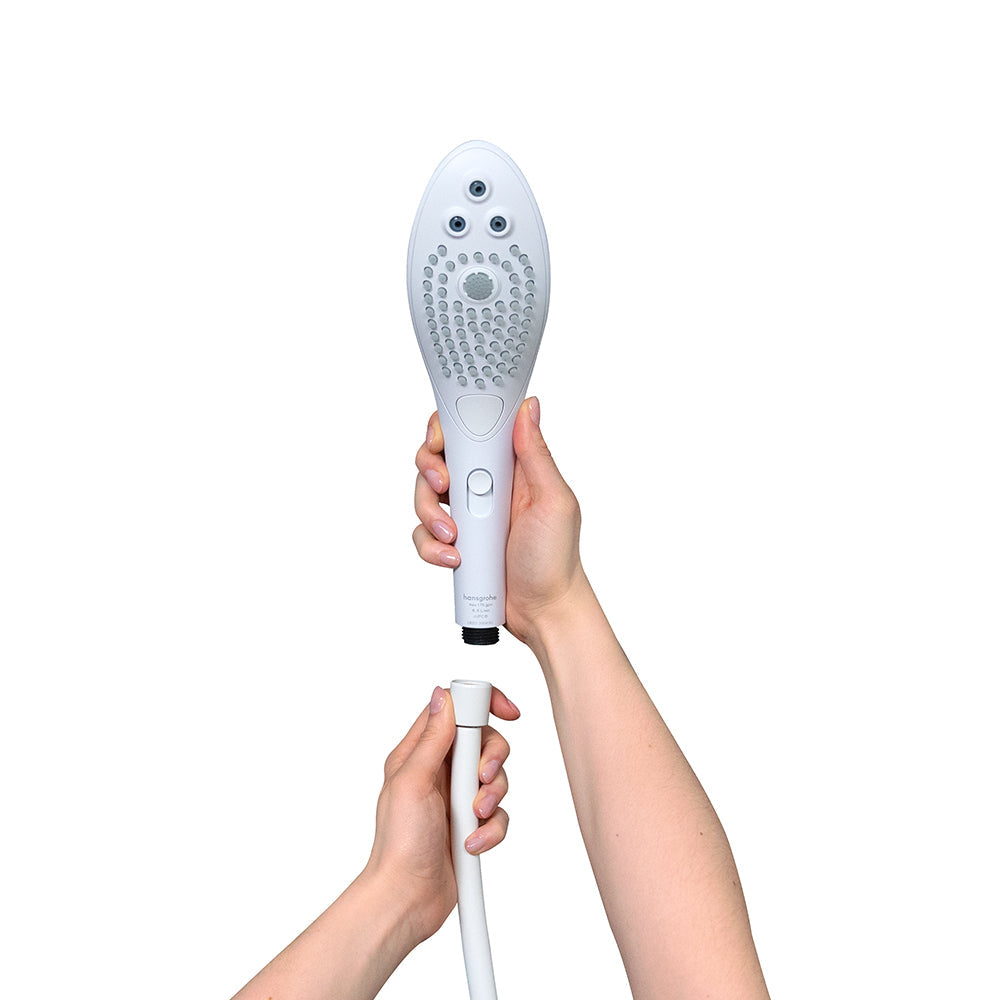 Womanizer Wave Shower Head Masturbator White - Fantasies Boutique