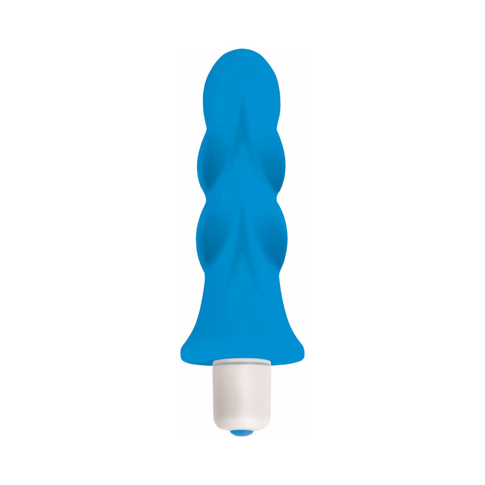 Curve Toys Gossip Charm Waterproof Silicone Mini Vibrator Azure - Fantasies Boutique