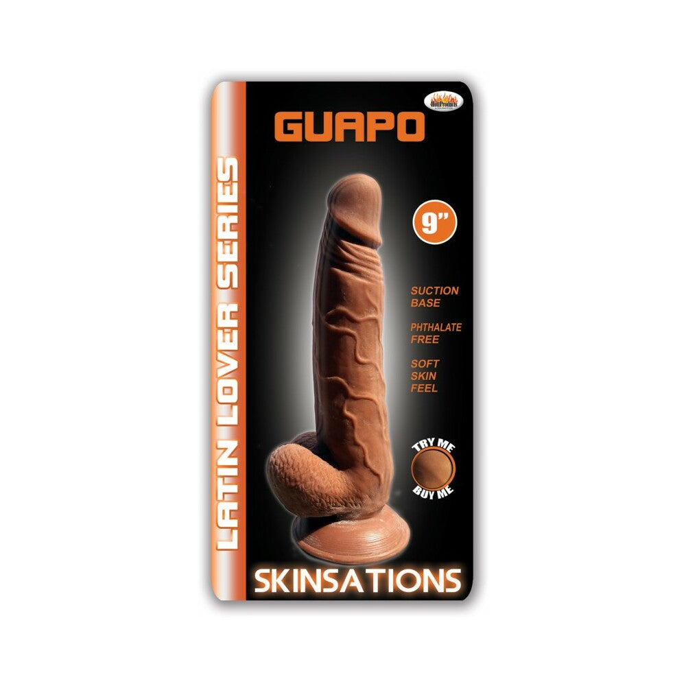 Skinsations Latin Lover Series Guapo 9  Inch - Fantasies Boutique
