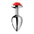 Booty Sparks Red Rose Anal Plug Medium