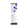 Evolved On The Dot Rechargeable Silicone Flexible Head Wand Vibrator Blue/White - Fantasies Boutique