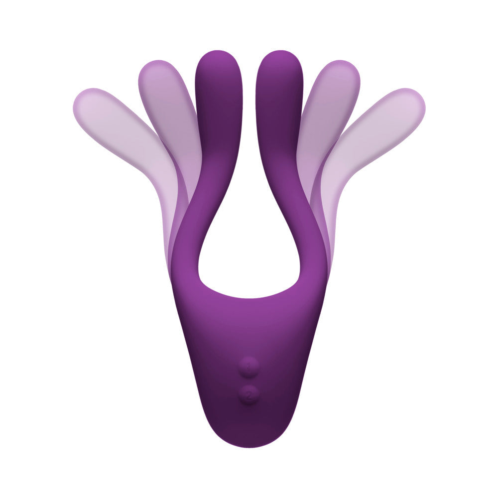 TRYST V2 Bendable Multi Erogenous Zone Massager with Remote- Purple