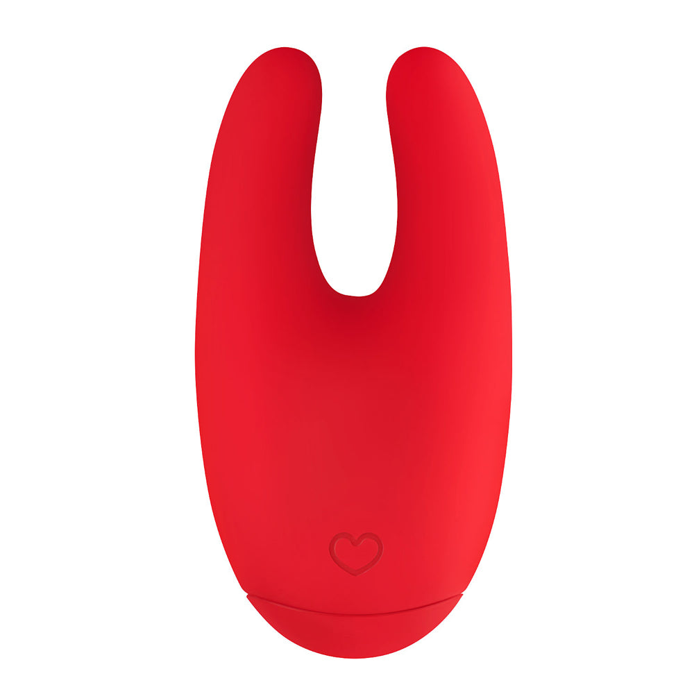 Luv Inc Bu89 Mini Bunny Rechargeable Silicone Vibrator Red - Fantasies Boutique