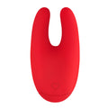 Luv Inc Bu89 Mini Bunny Rechargeable Silicone Vibrator Red - Fantasies Boutique