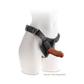 King Cock Plus 6 in. Triple Density Cock Realistic Dildo With Suction Cup Brown - Fantasies Boutique