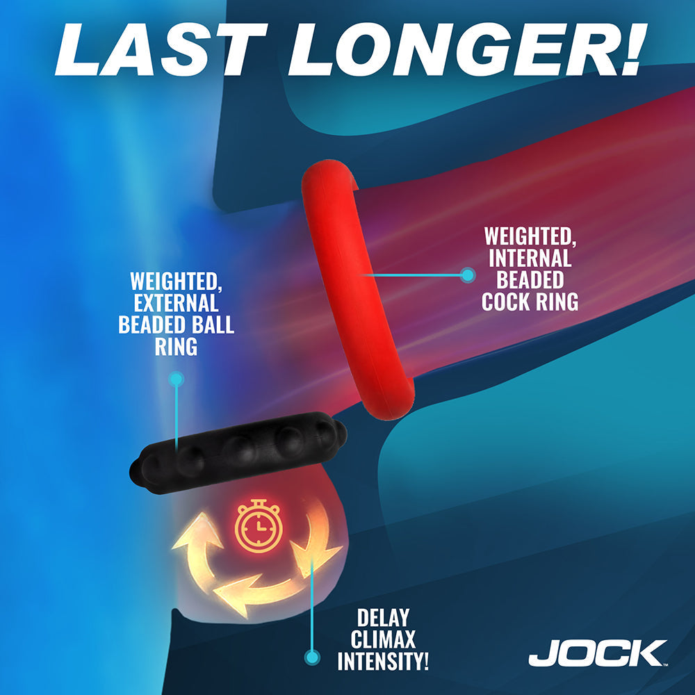 JOCK Enhancers Weighted Silicone C-Ring Set