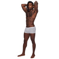 Male Power Sneak Peek Mini Short White XL - Fantasies Boutique