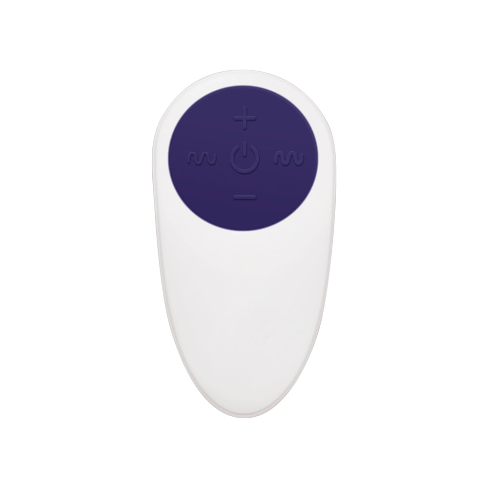 A&E Recharge Remote Rabbit Cockring Pur - Fantasies Boutique