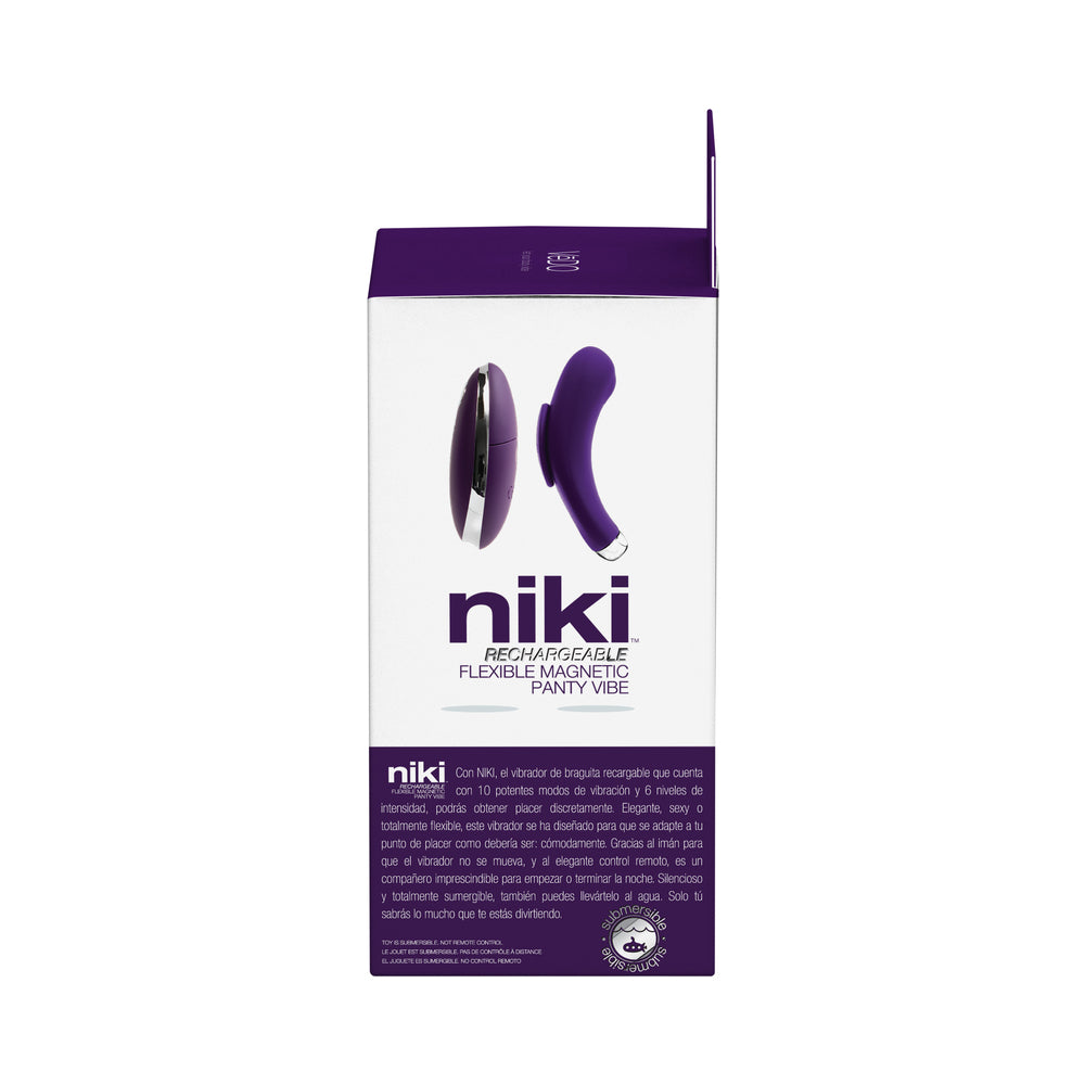 VeDO Niki Rechargeable Panty Vibe Deep Purple - Fantasies Boutique