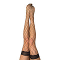 Kixies Michelle Large Net Fishnet Thigh-High Size A - Fantasies Boutique