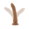 Au Naturel Roberto 9.5 in. Posable Dual Density Dildo Tan - Fantasies Boutique