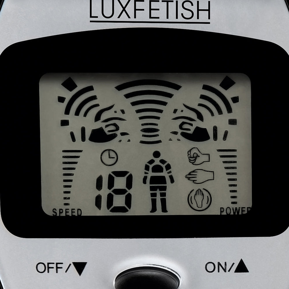 Lux Fetish Electro-Sex Kit with Stimulation Pads - Fantasies Boutique
