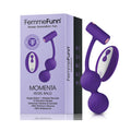 FemmeFunn Momenta Rechargeable Remote-Controlled Silicone Kegel Balls Purple - Fantasies Boutique