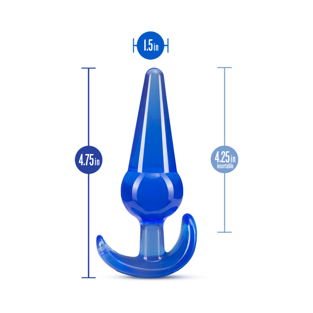 Blush B Yours Anal Plug Large Blue - Fantasies Boutique