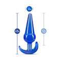 Blush B Yours Anal Plug Large Blue - Fantasies Boutique