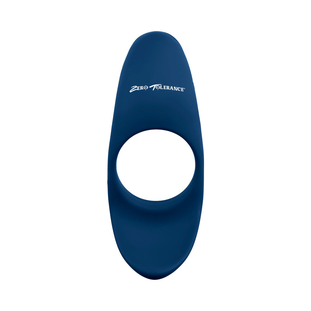 Zero Tolerance Cup 'Em Rechargeable Ball Cup C-Ring Silicone Blue - Fantasies Boutique