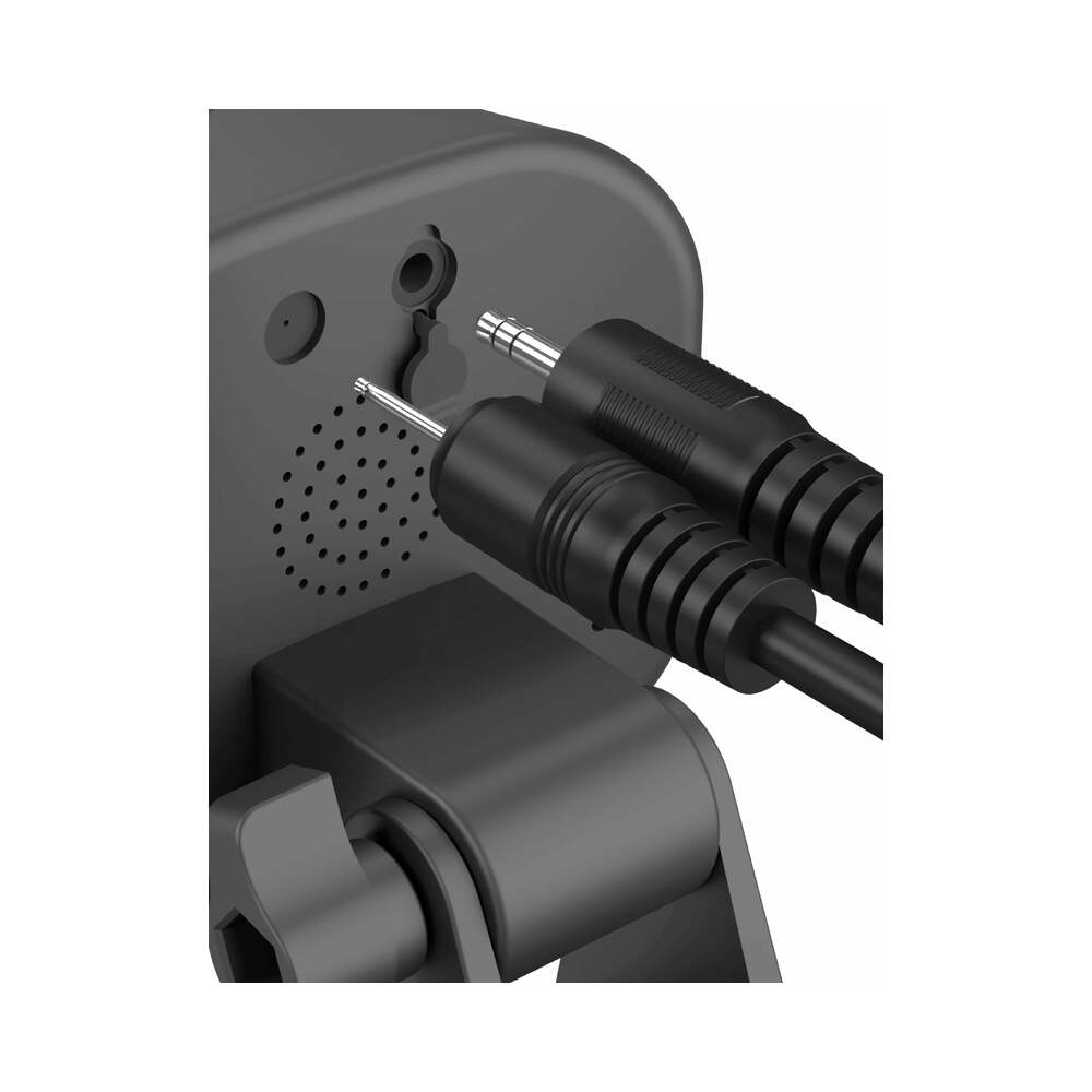 PDX Elite Talk-Back Rechargeable Vibrating Super Stroker With Hands-Free Suction Cup Beige/Black - Fantasies Boutique