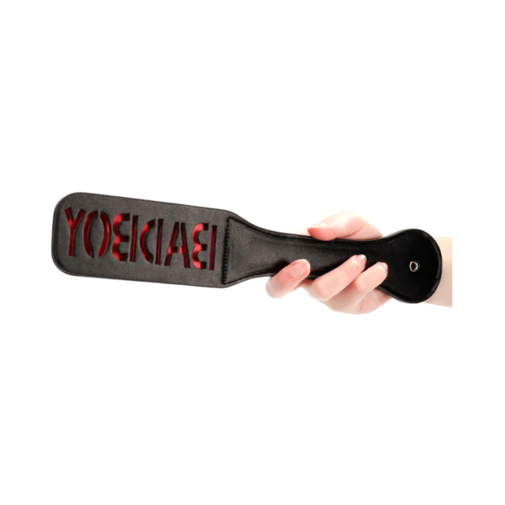 Ouch! 'Bad Boy' Paddle Black - Fantasies Boutique