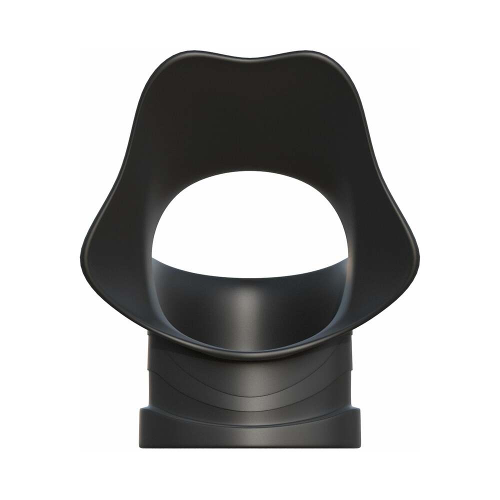 Fantasy C-Ringz Rock-Hard Ring & Ball Stretcher Silicone Sling Black