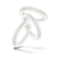 Blush Performance VS2 Pure Premium Silicone Cockrings 3-Pack Small White - Fantasies Boutique