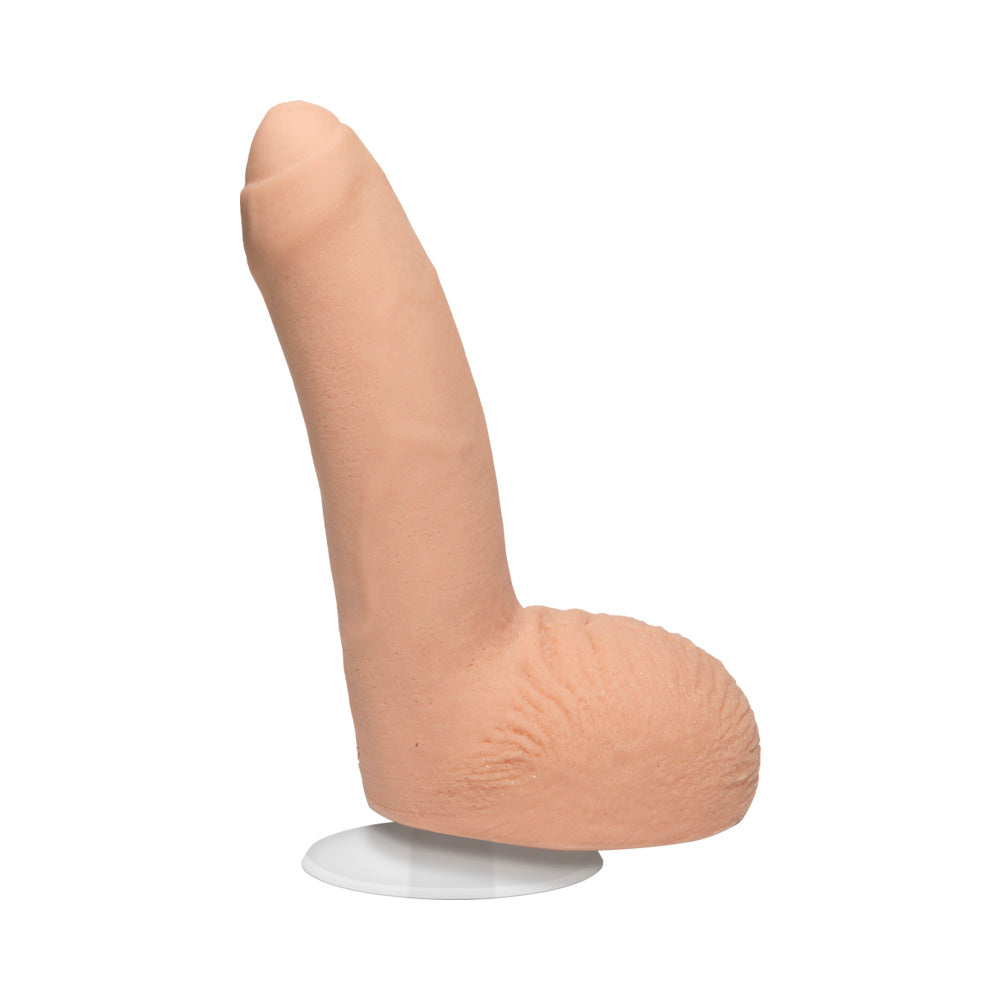 Signature Cocks - William Seed - 8in ULTRASKYN Cock w/Removable Vac-U-Lock Suction Cup Vanilla - Fantasies Boutique