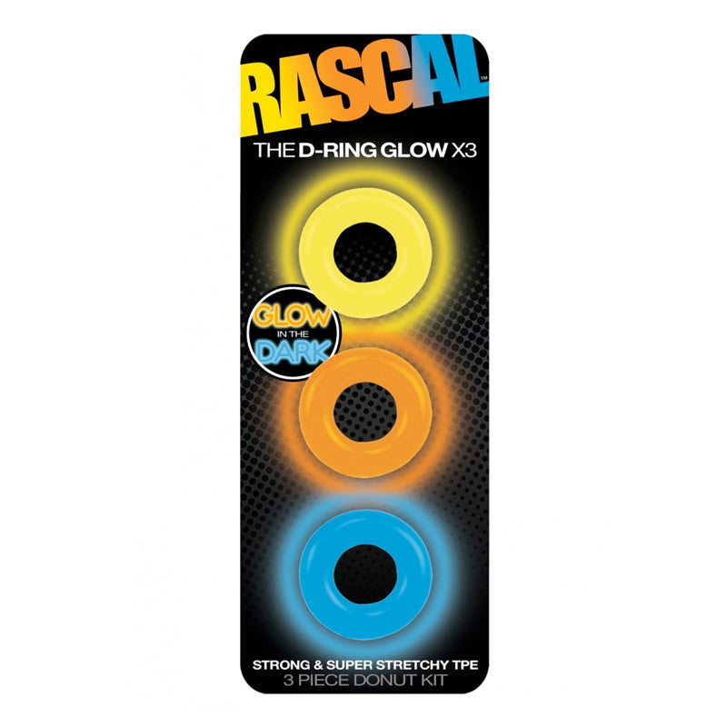 Rascal The D-Ring Glow x3 - Fantasies Boutique