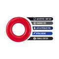 Blush Stay Hard Donut Rings Cockring 2-Pack Red - Fantasies Boutique