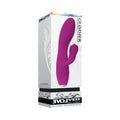 Evolved Glimmer Light-Up Rechargeable Silicone Dual Stimulator Purple - Fantasies Boutique