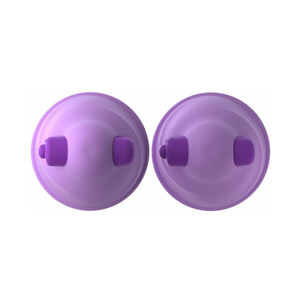 Fantasy For Her Silicone Vibrating Nipple Suck-Hers Purple - Fantasies Boutique