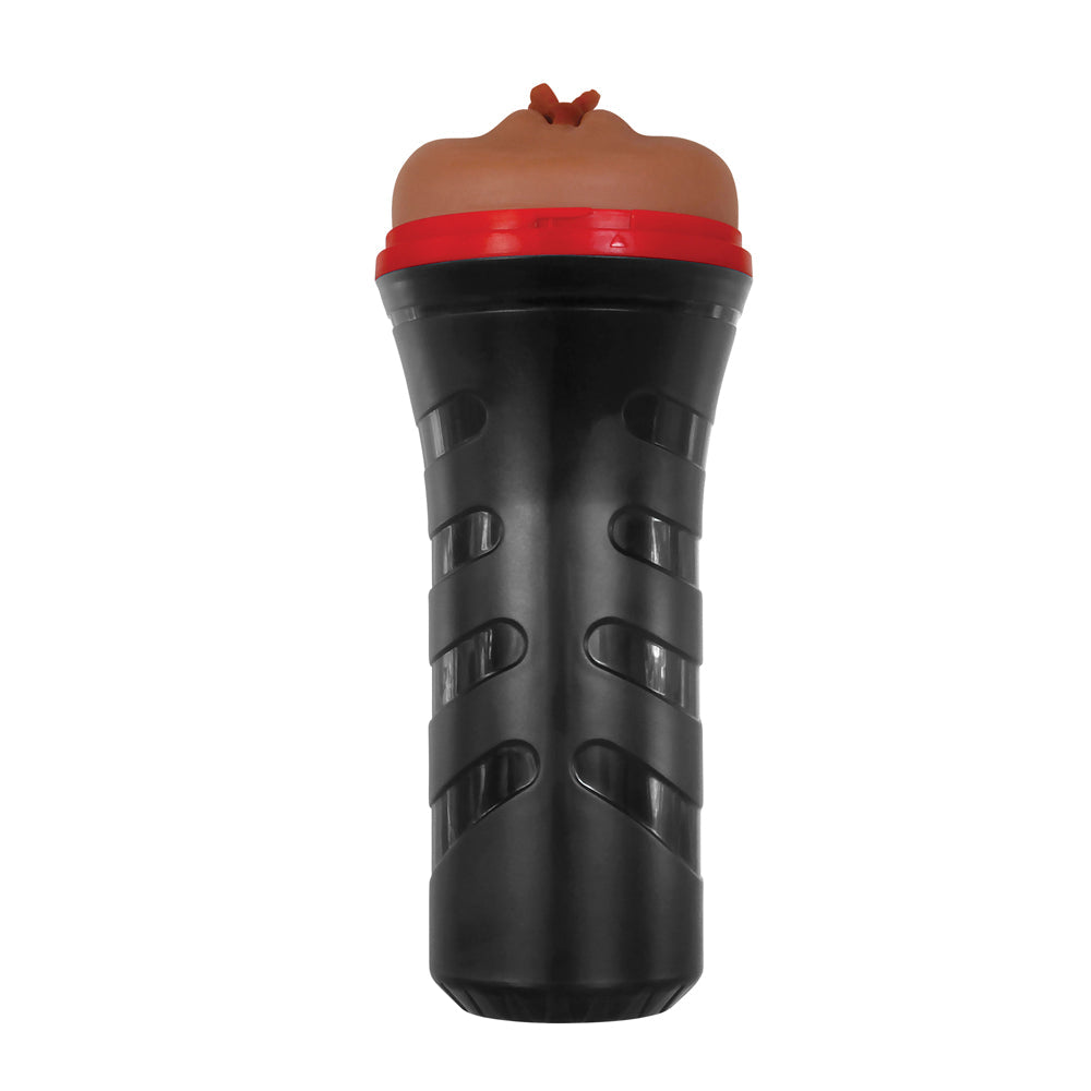 Zero Tolerance Pop On The Go Realistic Vagina Stroker Brown - Fantasies Boutique