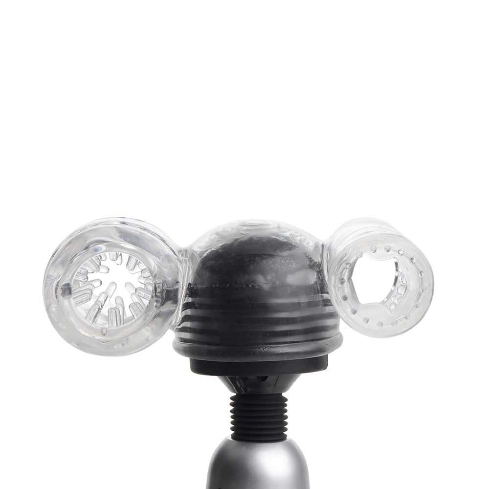 Wand Essentials Twin Turbo Strokers Attachment