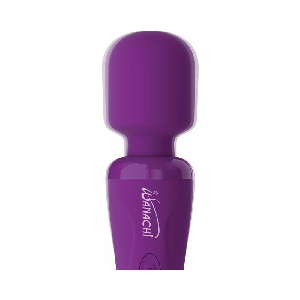 Wanachi Body Recharger Rechargeable Silicone Wand Vibrator Purple - Fantasies Boutique