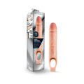 Blush Performance 10 in. Cock Sheath Penis Extender Sling Beige - Fantasies Boutique