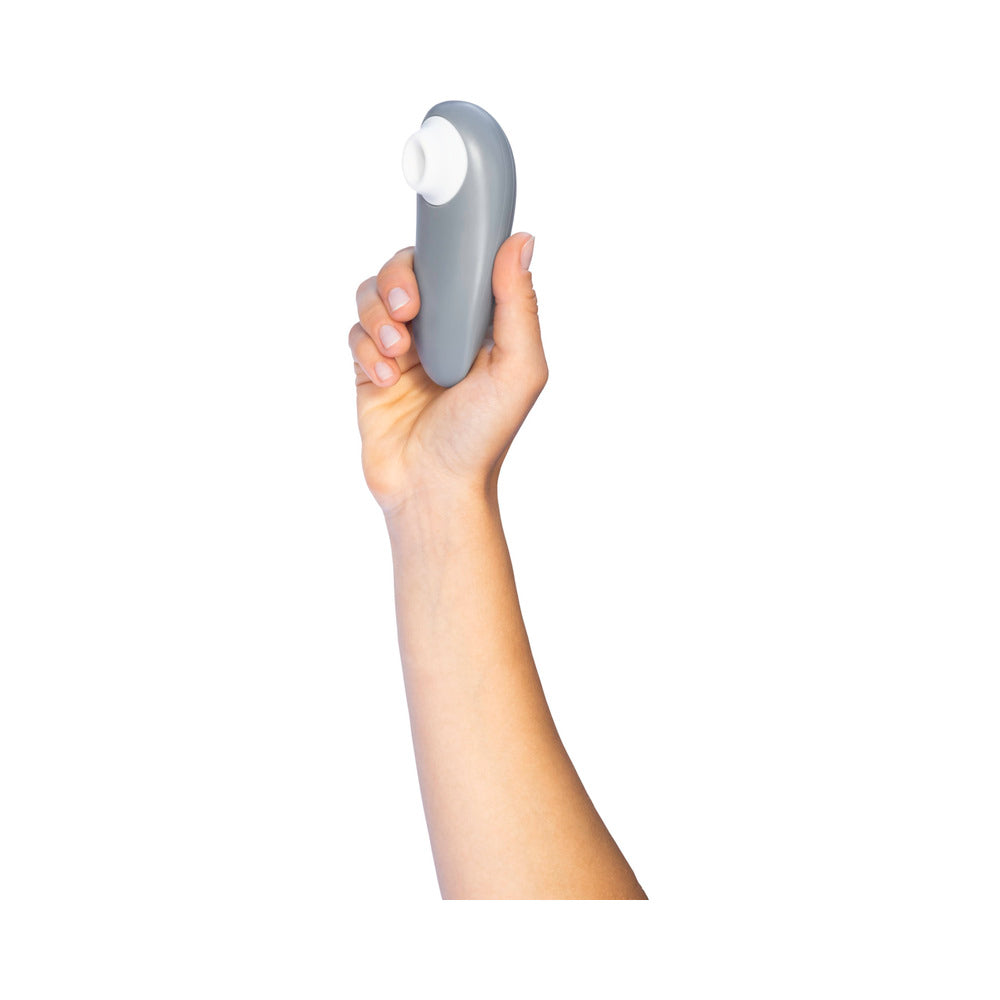 Womanizer Starlet 3 Rechargeable Silicone Compact Pleasure Air Clitoral Stimulator Gray - Fantasies Boutique