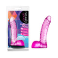 Naturally Yours Ding Dong Realistic 5.5 in. Dildo with Balls Pink - Fantasies Boutique