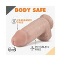 Dr. Skin Dr. Chubbs Realistic 10 in. Dildo with Balls Beige - Fantasies Boutique
