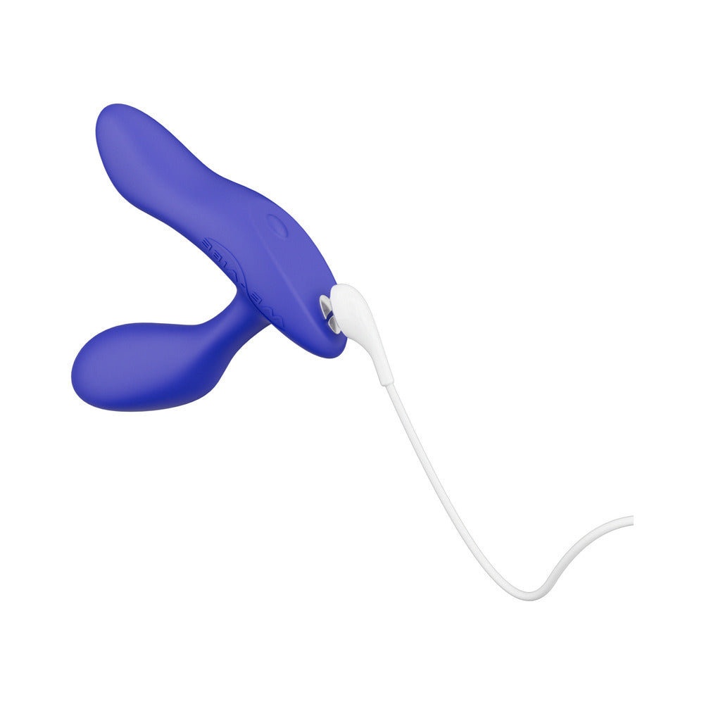 We-Vibe Vector+ Dual Stimulation Prostate Massager Royal Blue - Fantasies Boutique