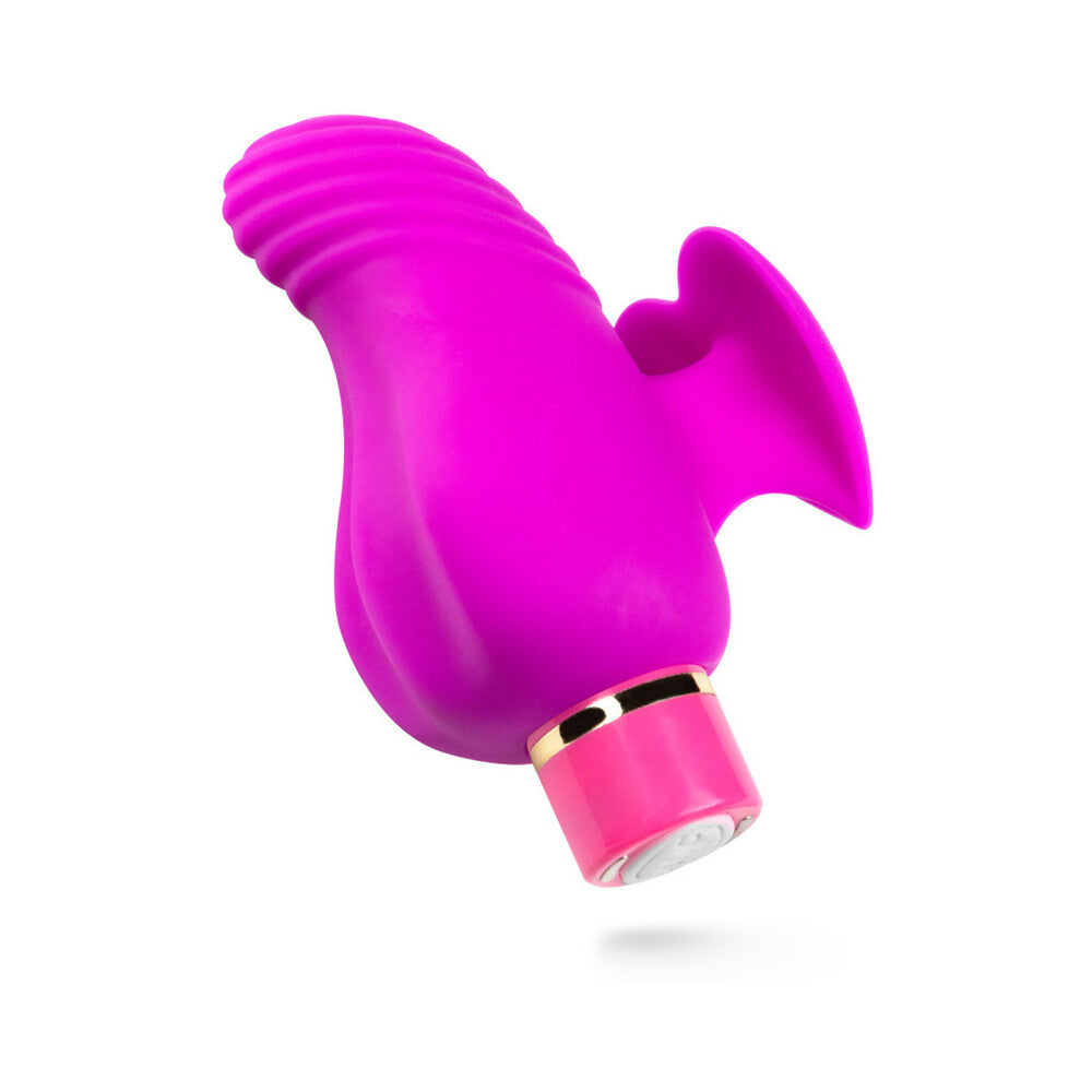 Aria Erotic AF Rechargeable Silicone Mini Vibrator Plum - Fantasies Boutique