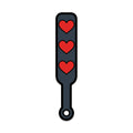 Sex Toy Pin Heart Paddle