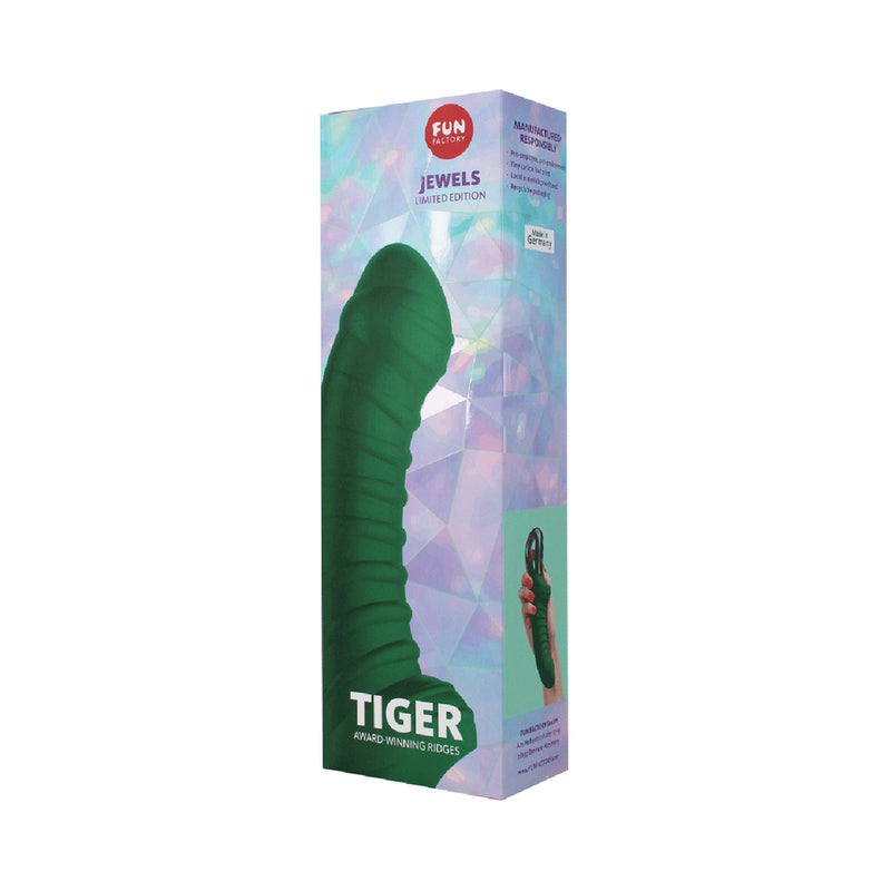 Fun Factory Jewels LE Tiger Vibrator Emerald - Fantasies Boutique