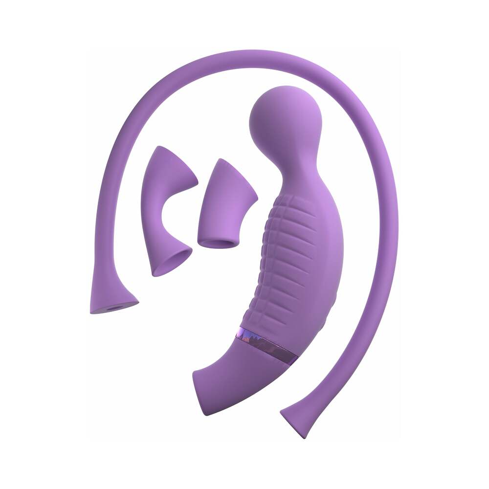 Fantasy For Her Ultimate Climax-Her Dual Stimulator Purple - Fantasies Boutique