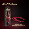 Temptasia Ardor Ball Gag Red