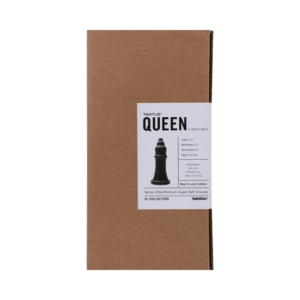 Tantus The Queen Dildo Onyx (Box) - Fantasies Boutique