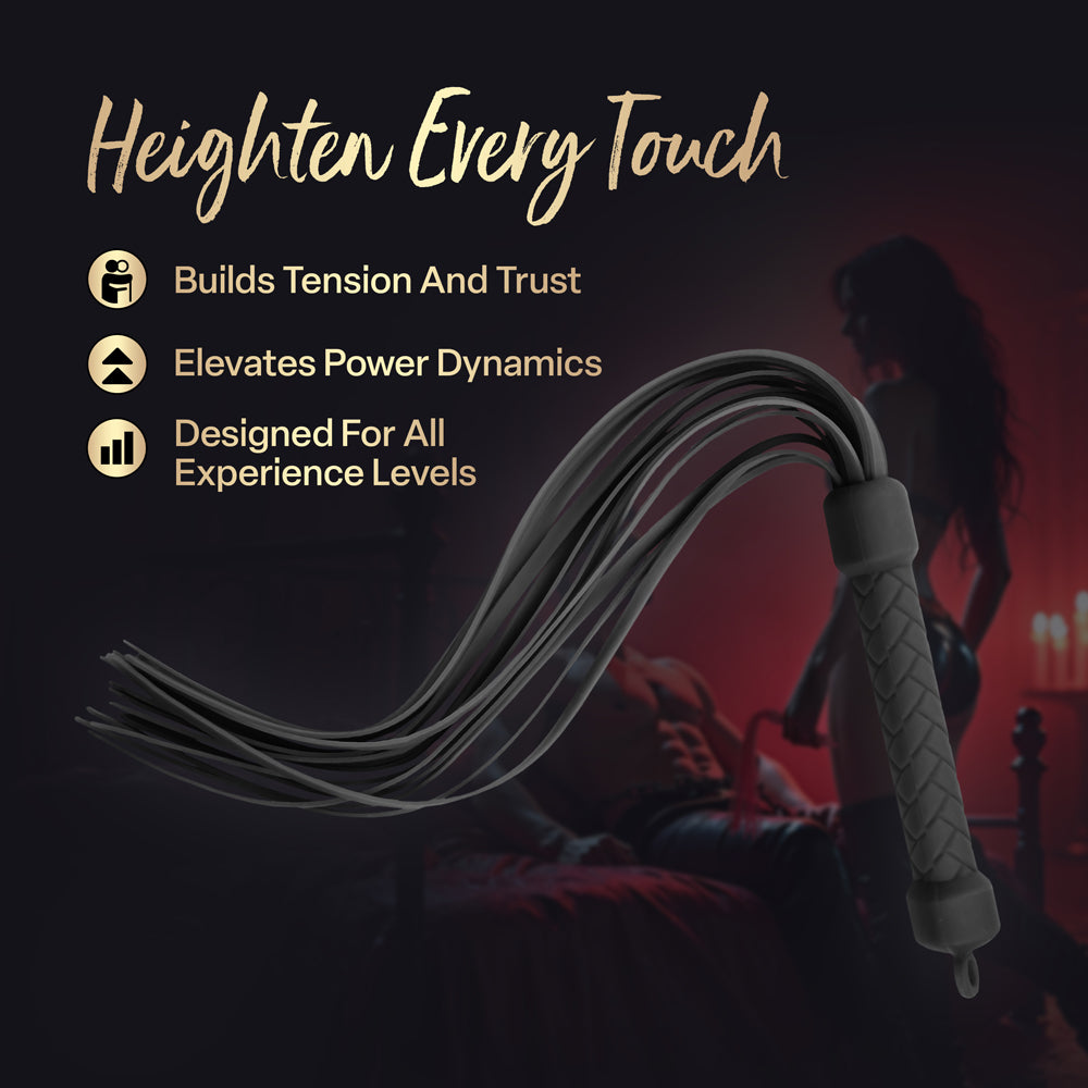 Temptasia Ardor Flogger Black