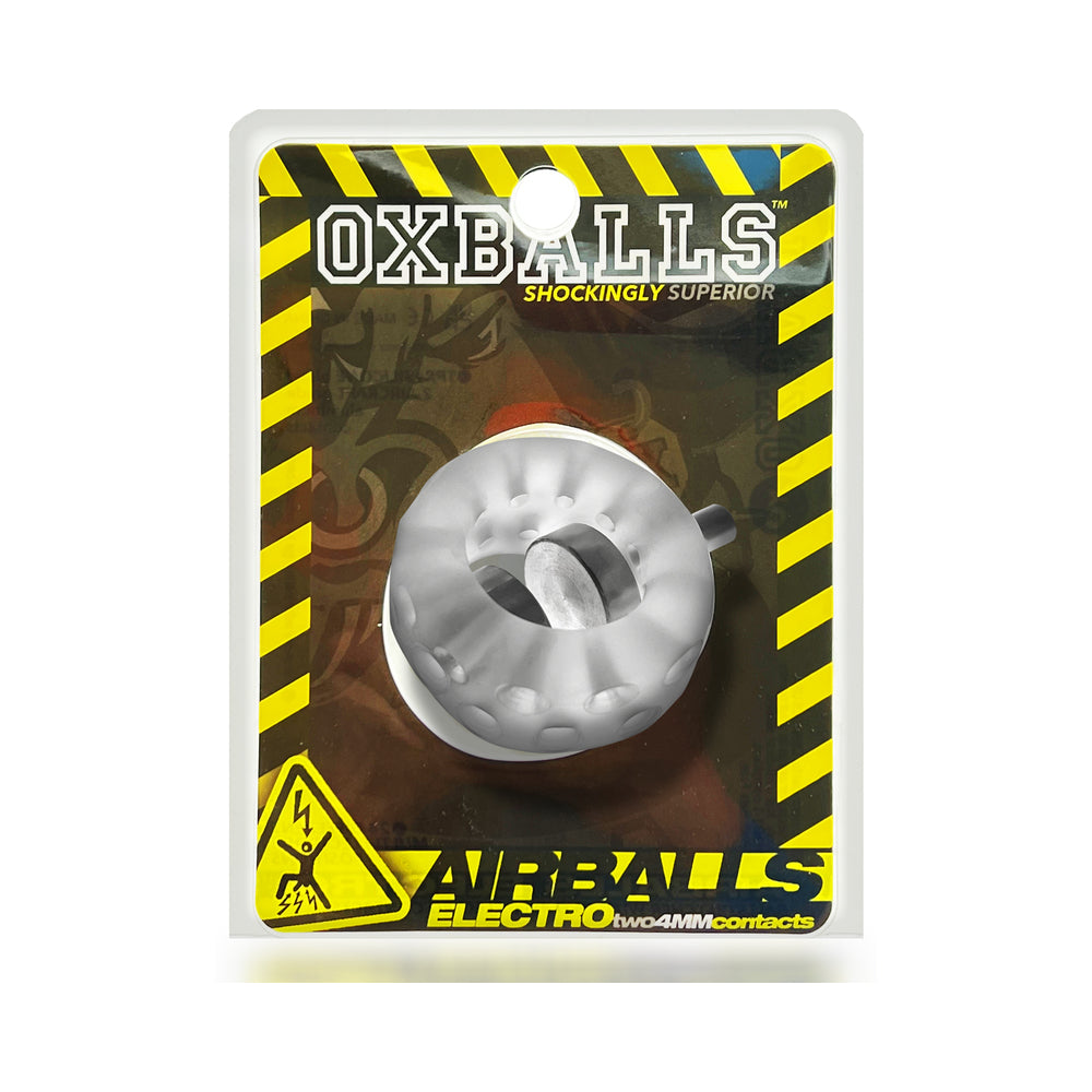 OxBalls Airballs Electro Air-Lite Ballstretcher Clear Ice - Fantasies Boutique