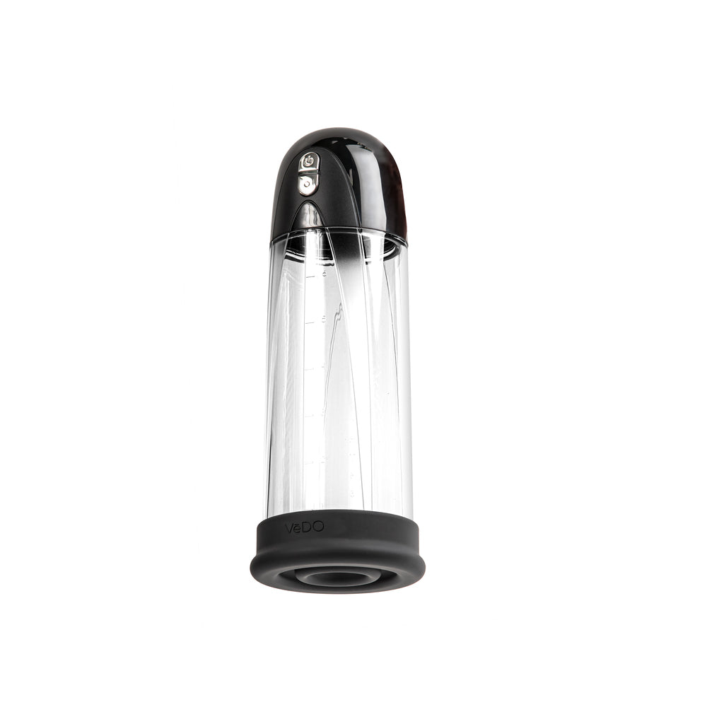 Pump Rechargeable Vacuum Penis Pump Black - Fantasies Boutique