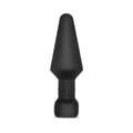 b-Vibe Rimming XL Rotating and Vibrating Remote Control Plug Black - Fantasies Boutique