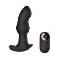 Gender Fluid Frisson Anal Vibe With Remote Silicone Black - Fantasies Boutique