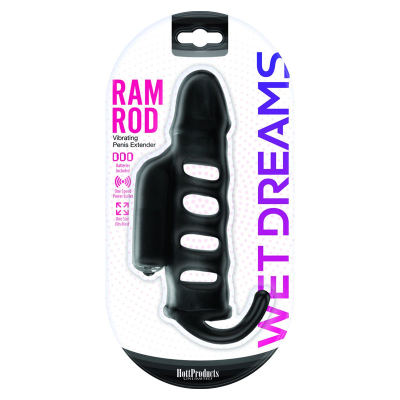 Ram Rod PenisSleeve With Power Bullet - Fantasies Boutique